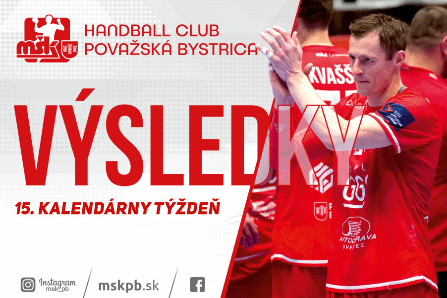 VÝSLEDKY ZÁPASOV (15. KT)