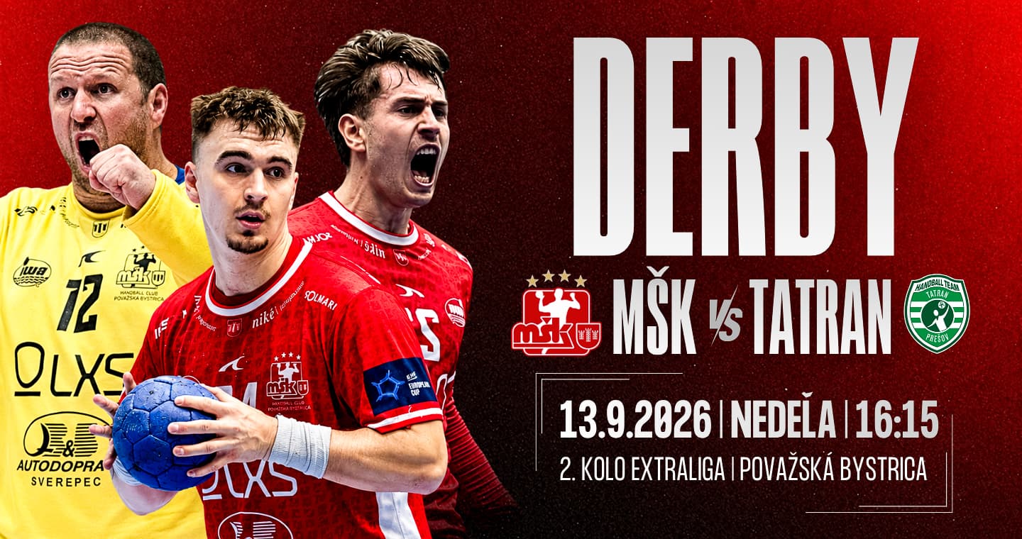 Derby Prešov 13.9.2026