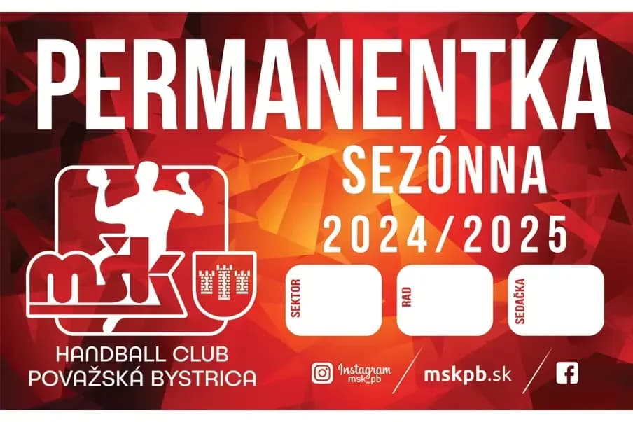 Permanentky stále v predaji
