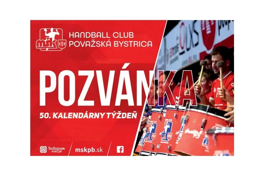 POZVÁNKA (50. KT)