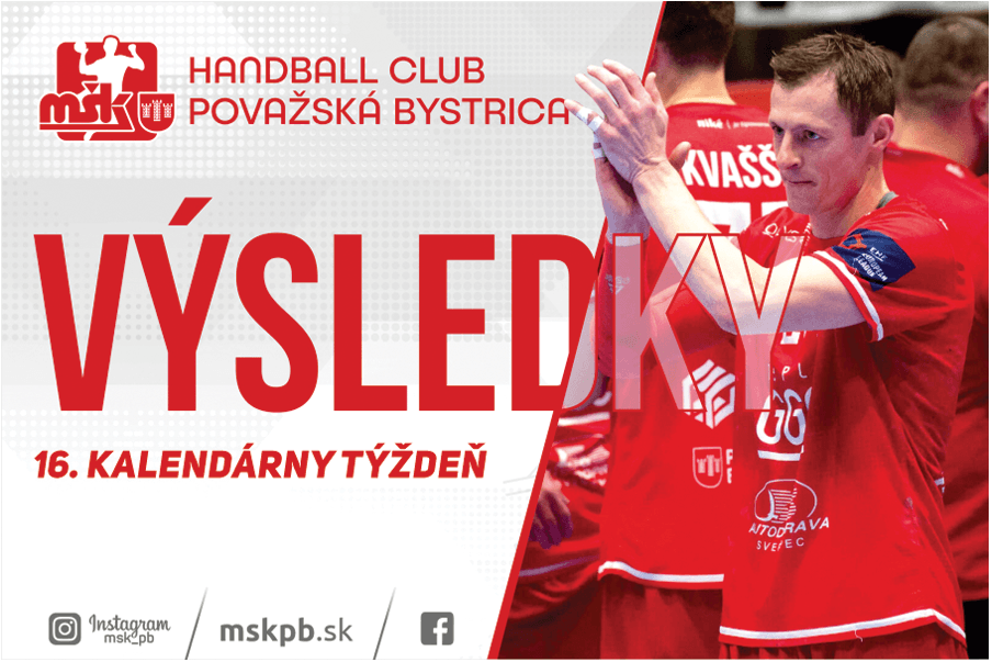 VÝSLEDKY ZÁPASOV (16. KT)