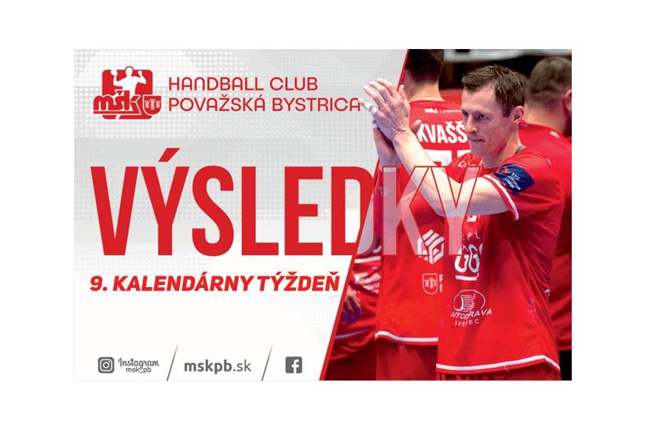 VÝSLEDKY ZÁPASOV (9. KT)
