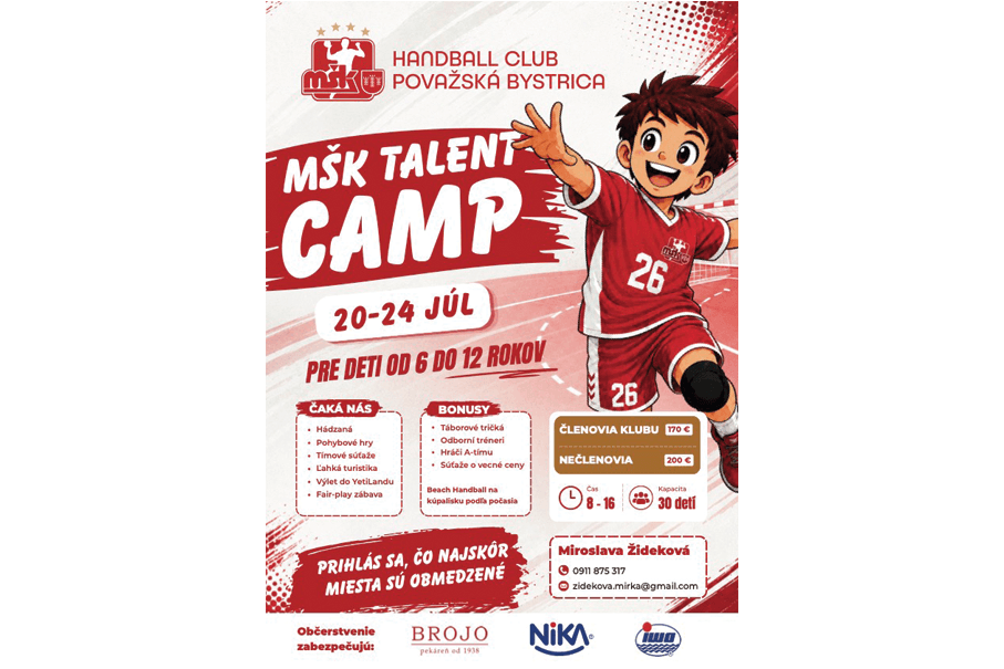 MŠK Talent CAMP!