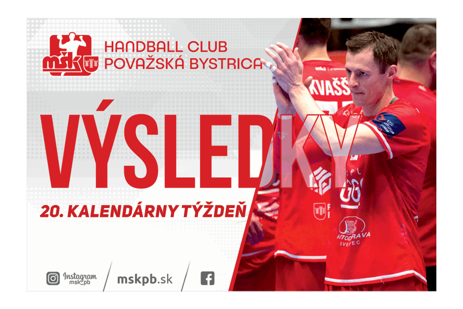 VÝSLEDKY ZÁPASOV (20. KT)