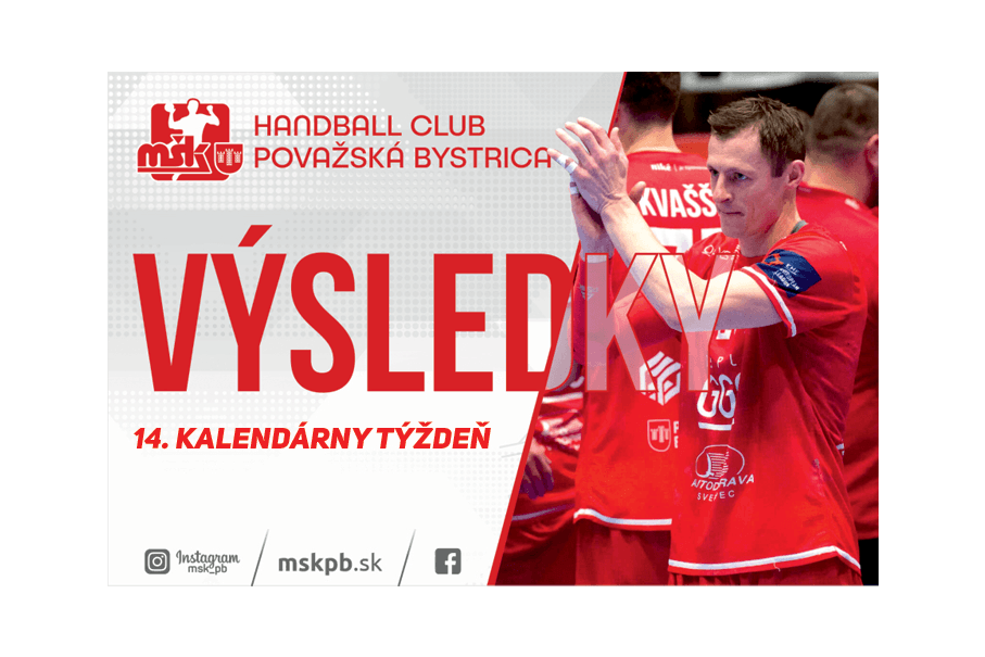 VÝSLEDKY ZÁPASOV (14. KT)